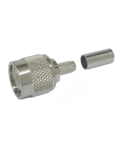 EZ-200-TM Times Microwave Systems RP-TNC Reverse Polarity Plug Crimp Connector