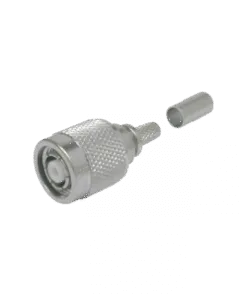 EZ-200-TM-RP Times Microwave Systems RP-TNC Reverse Polarity Plug Crimp Connector