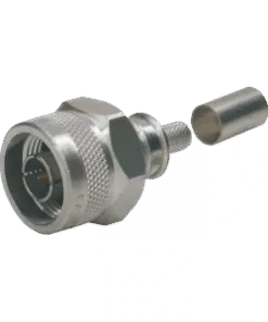 TC-200-NMH-X Times Microwave Systems N-Male Solder Connector