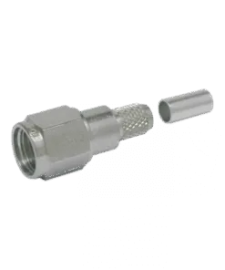 TC-200-SM Times Microwave Systems SMA Plug Straight Soldering Connector