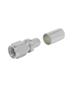 TC-200-SM-SS-X Times Microwave Systems SMA Plug Straight Soldering Connector