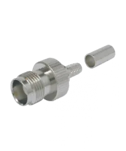 TC-200-TF-X Times Microwave Systems TNC Jack Soldering Connector