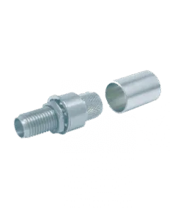 TC-300-SF-BH Times Microwave Systems SMA-FEMALE Bulkhead Jack Solder Connector
