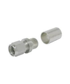 TC-300-SM Times Microwave Systems SMA Plug Straight Crimp Connector