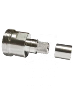 TC-500-716F-X Times Microwave Systems 7/16 DIN Jack Solder Connector