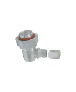 TC-600-716M-RA Times Microwave Systems 7/16 DIN Plug Right Angle Solder Connector