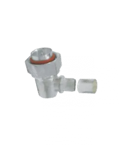 TC-600-716M-RA-D Times Microwave Systems 7/16 DIN Plug Right Angle Solder Connector