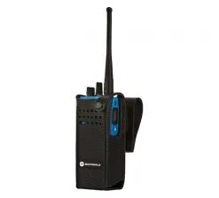 Motorola PMLN6096A DP4401Ex Hard Leather Carry Case