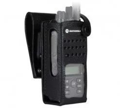 MOTOROLA DP2000 Series PMLN5865A Hard Leather Carry Case, 3