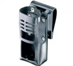 Motorola HLN9676A GP360/GP380 Leather Carry Case with Swivel Belt Loop for Non Keypad Models (for NiMH & NiCD batt.)